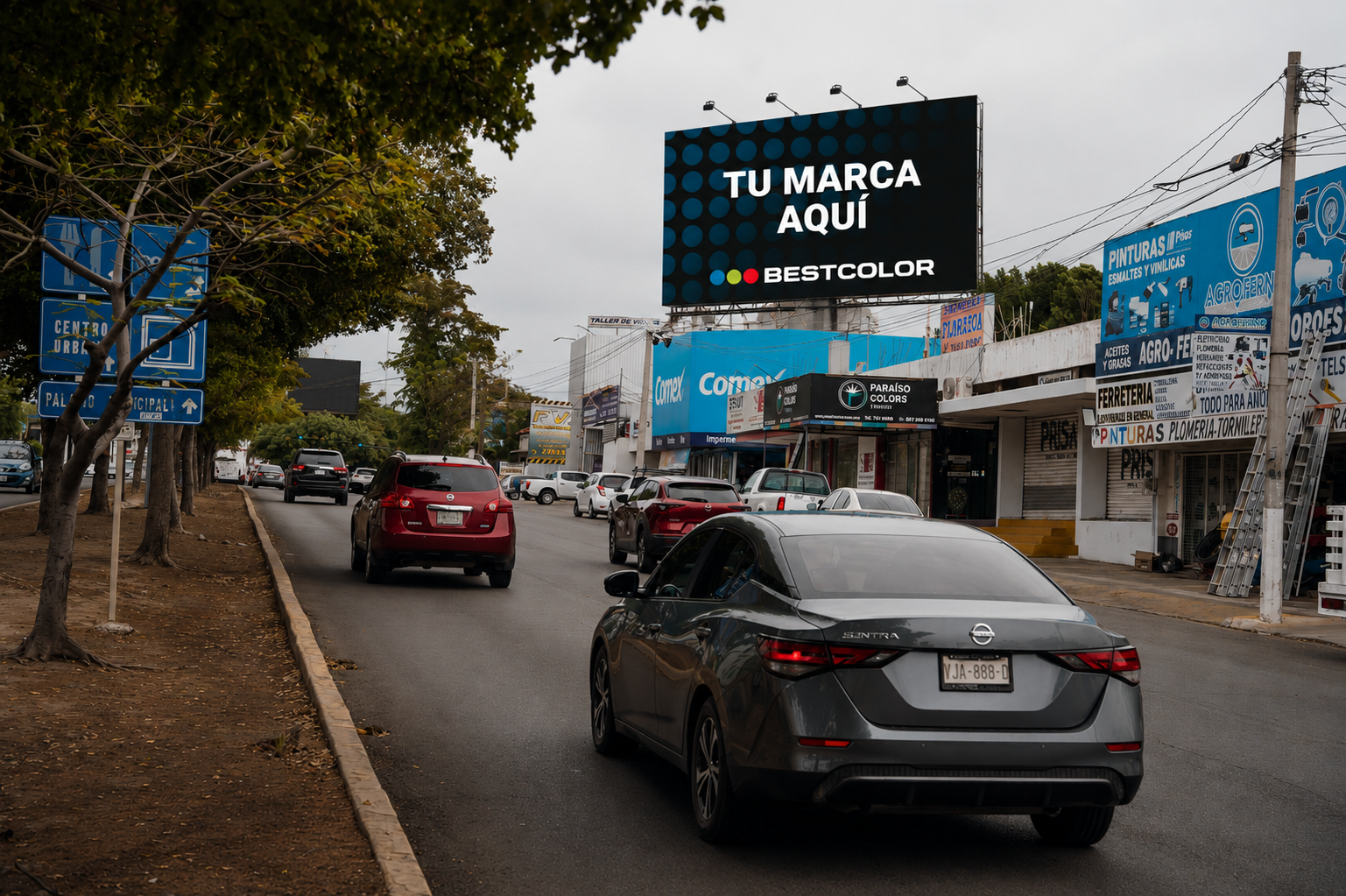 Blvd. Emiliano Zapata — Culiacán · Zona Comex — BESTCOLOR